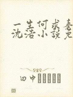 一生何求秦菲雪沈浩小说免费阅读全文笔趣阁