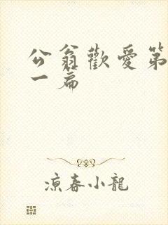 公翁欢爱第三十一篇