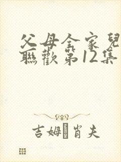 父母全家儿女大联欢第12集