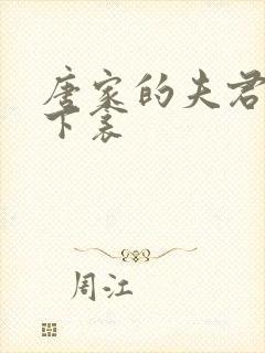 唐家的夫君们帘下衾