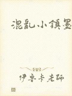 混乱小镇墨池砚封面