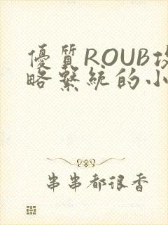 优质ROUB攻略系统的小说最新章节