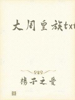 大周皇族txt