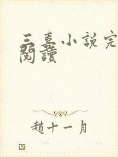 三喜小说完整版阅读