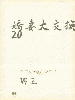 娇妻大交换1一20