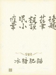 催眠校花后的日常小说笔趣阁