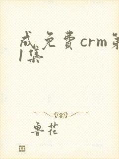 成免费crm第1集