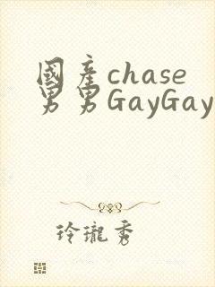国产chase男男GayGay