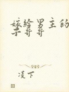 嫁给男主的病秧子哥哥