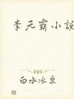 李元霸小说