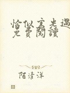 恰似寒光遇骄阳免费阅读