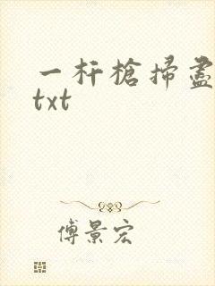 一杆枪扫尽全家txt
