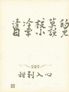清冷校草的堕落日常小说免费阅读