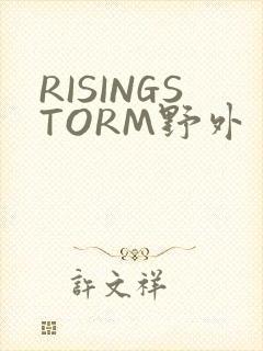 RISINGSTORM野外