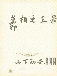 万相之王最新章节