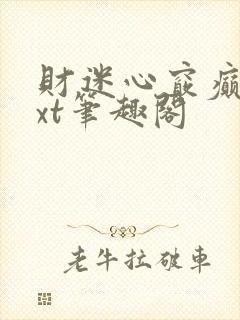 财迷心窍癫婆txt笔趣阁