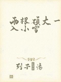 两根硕大一起挤入小雪