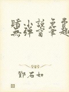 赌小说免费阅读无弹窗笔趣阁