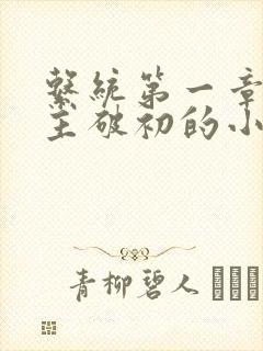 系统第一章给宿主破初的小说