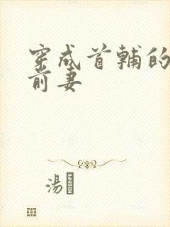 穿成首辅的炮灰前妻