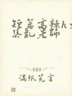 短篇高辣h文合集乱老师