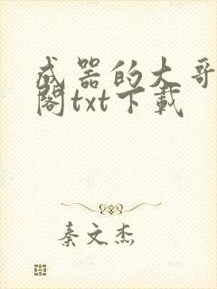 成器的大哥笔趣阁txt下载