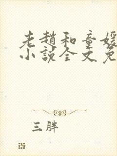 老赵和童媛媛的小说全文免费阅读