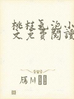 桃枝气泡小说全文免费阅读