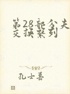 第28部分夫妇交换系列