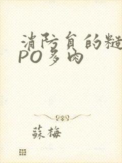 消防员的糙汉文PO多肉