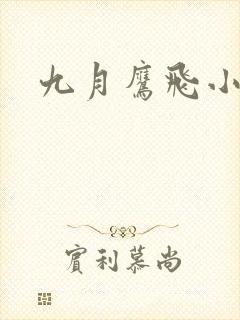 九月鹰飞小说