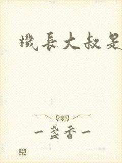 机长大叔是饿狼