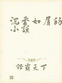 沉香如屑的原著小说