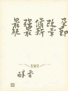 最强修改孕妇系统最新章节