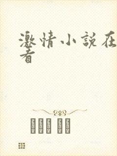 激情小说在线观看