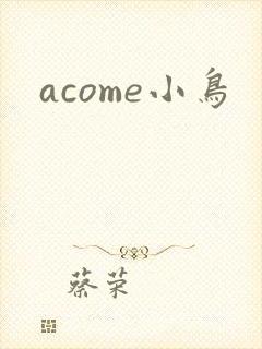 acome小鸟