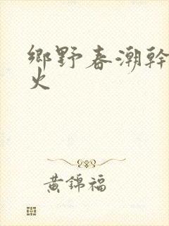 乡野春潮干柴烈火