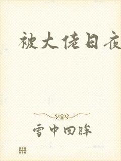 被大佬日夜