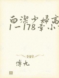 白洁少妇高义第1一178章小说