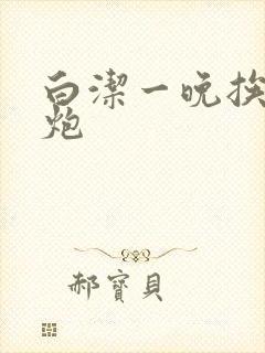 白洁一晚挨十二炮