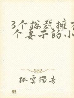 3个总裁拥有一个妻子的小说