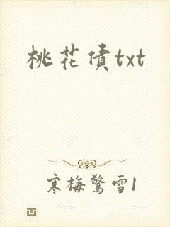 桃花债txt