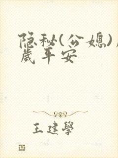 隐秘(公媳)岁岁平安