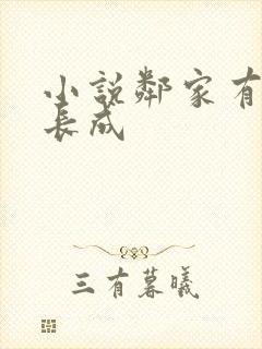 小说邻家有女初长成