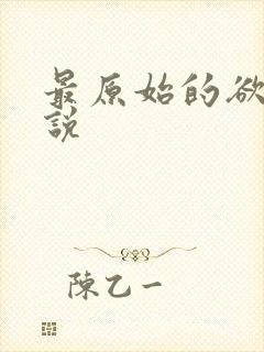 最原始的欲望小说