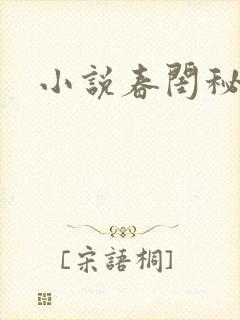小说春闺秘史