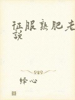 征服熟肥老妇小说