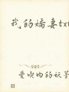 我的娇妻txt