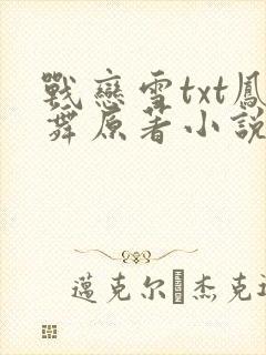 战恋雪txt凤舞原著小说