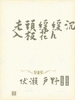 老头缓缓沉腰进入校花h